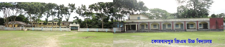 কোরবানপুর জি এম উচ্চ বিদ্যালয়ের দৃশ্য